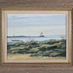 60-4898 Roy Bailey Oil Lighthouse A 9996_2 JPG