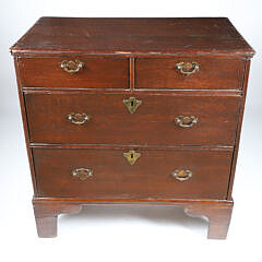 42948 English Oak Chest of Drawers A IMG_0115