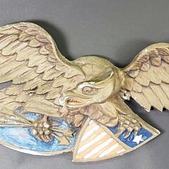 4105-955 Metal Eagle Plaque A