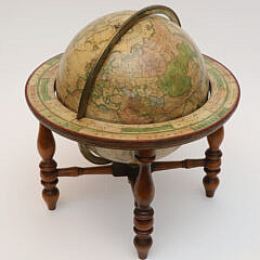 Joslin’s – Boston 1869 Terrestrial Globe, 19th Century