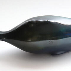 David Hostetler (1926-2015) Sperm Whale Sculpture, 20th Century