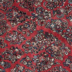Semi Antique Persian Hand Knotted Wool Sarouk Oriental Carpet
