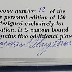 Limited Edition Scrimshaw and Scrimshander, Whales and Whalemen by E. Norman Flayderman, No. 12 of 150
