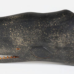 Clark Voorhees Carved Wood Sperm Whale