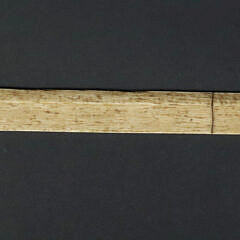 Whaleman Made Antique Whalebone Measuring Stick, 19th Century