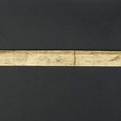 Whaleman Made Antique Whalebone Measuring Stick, 19th Century