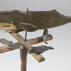 Rare Captain George Grant Nantucket Miniature Folk Art Whirligig Study