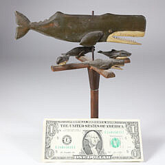 Rare Captain George Grant Nantucket Miniature Folk Art Whirligig Study