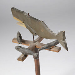 Rare Captain George Grant Nantucket Miniature Folk Art Whirligig Study