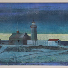 Richard de Menocal Watercolor And Pastel On Paper, Titled “11”