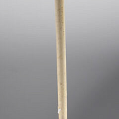 Whaler Made Senit Knot Walking Stick, mid 19th Century