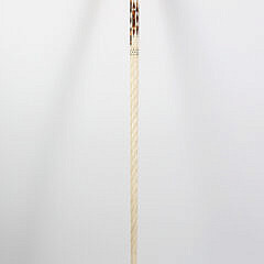 Whaler Made Capstan Grip Walking Stick, mid 19th Century