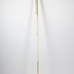 Whaler Made Crown Grip Walking Stick, mid 19th Century
