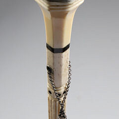Whaler Made Octagonal Capstan Walking Stick, mid 19th Century