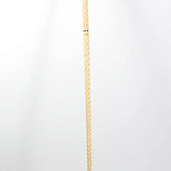 Whaler Made Octagonal Capstan Walking Stick, mid 19th Century