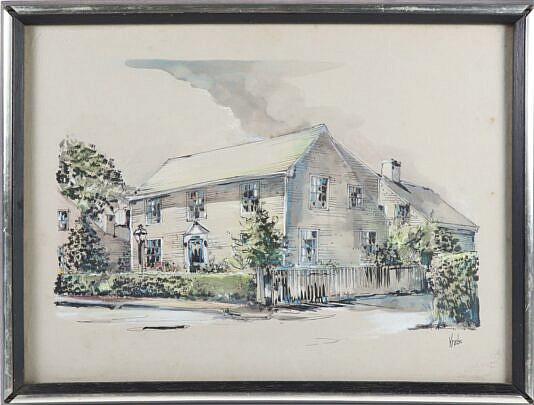 Warren Krebs Watercolor "67 Union"