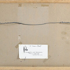 Warren Krebs Watercolor “67 Union Street, Nantucket”