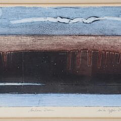 Anita Coffin Dammin Limited Edition Silk Screen Print “Andrea Doria”