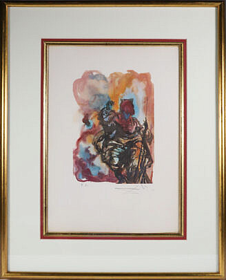 Salvador Dali Color Lithograph