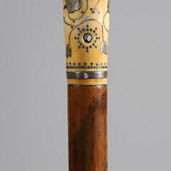 111-6 French Pique SIlver Walking Stick A_IMG_8304