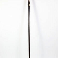 Whaler Made Crown Knob Walking Stick, 19th Century