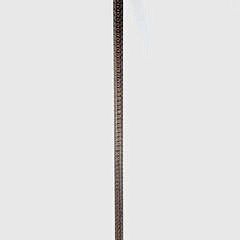 Whaler Made Turks Head Knob Grip Walking Stick, 19th Century