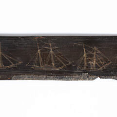 American Scrimshaw Baleen Busk, 19th Century