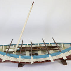 Contemporary Model Of The Lifeboat "Liverpool"