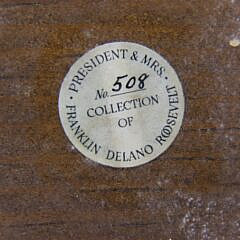 The “President & Mrs. Franklin Delano Roosevelt Collection” Mahogany Cabinet