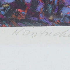 George C. Thomas Limited Edition Print #11/50 “Late Afternoon Nantucket Harbor in Mists”