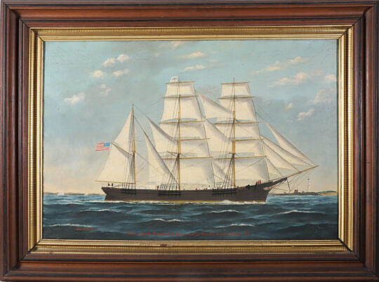 William P. Stubbs Oil On Canvas Portrait
