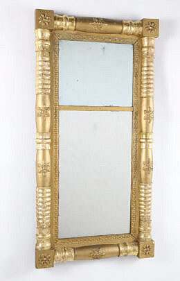 American Gilt Constitution Mirror, 19th Century