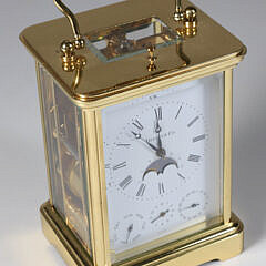 Tiffany & Co. 11 Jewels Brass Carriage Clock