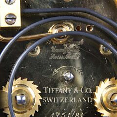 Tiffany & Co. 11 Jewels Brass Carriage Clock