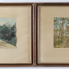 Pair Of Vintage Photographs By H. Marshall Gardiner