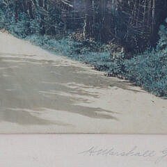 Pair of  H. Marshall Gardiner Photographs “Wauwinet Pines” and “The Hidden Forest, Nantucket”