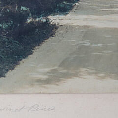 Pair of  H. Marshall Gardiner Photographs “Wauwinet Pines” and “The Hidden Forest, Nantucket”