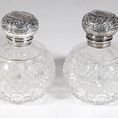 13-5481 Pair of Crystal Perfume Bottles A 9929_3 JPG