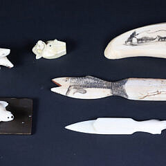 13-5529 Six Inuit Carvings A 9963_2 JPG