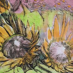 Janet Ball McGlinn Limited Edition Serigraph “Flowers” #2/35