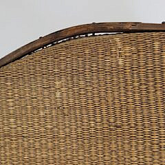 Antique 19th Century Bamboo Stick & Ball Lamp Table