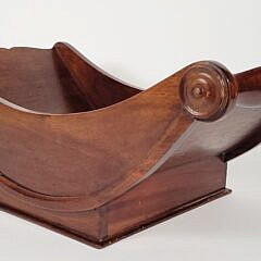 Antique 19th Century English Regency Mahogany Cheese Caddy