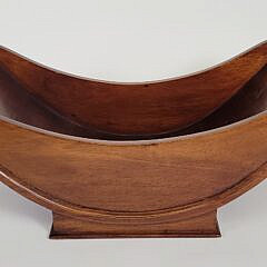 Antique 19th Century English Regency Mahogany Cheese Caddy