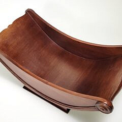 Antique 19th Century English Regency Mahogany Cheese Caddy