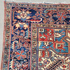 Fine Vintage 1930s Persian Heriz Roomsize Oriental Carpet Rug