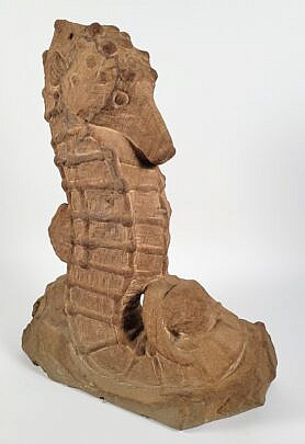 1488-1865 Sandstone Seahorse A
