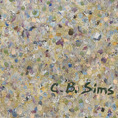 Carol Sims Acrylic On Canvas “Two Oyster Shells”