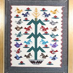 15-5555 Tomacito Sloan Bird Tree of Life Weaving A_IMG_8780
