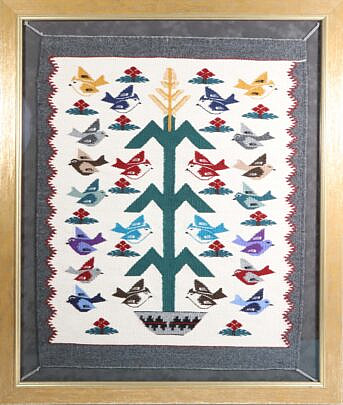 15-5555 Tomacito Sloan Bird Tree of Life Weaving A_IMG_8780