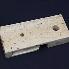 Nantucket Sailor Made Whale Bone Snatch Block, 19th Century